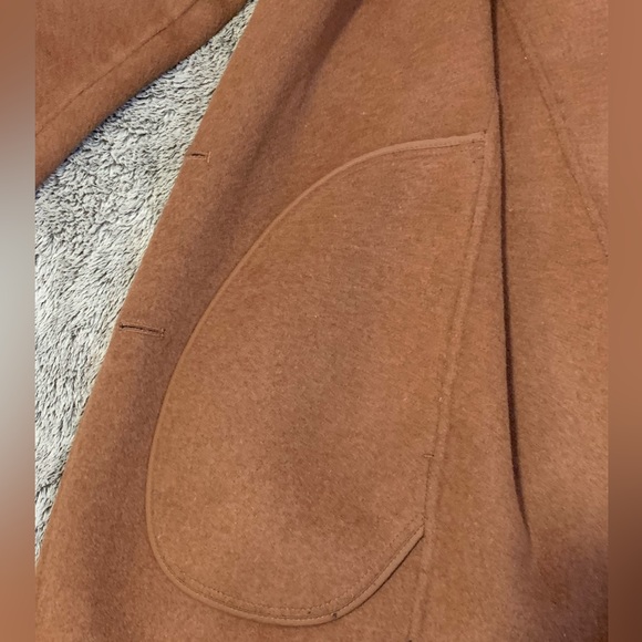 Banana Republic Unlined Overcoat- EUC - Picture 8 of 14
